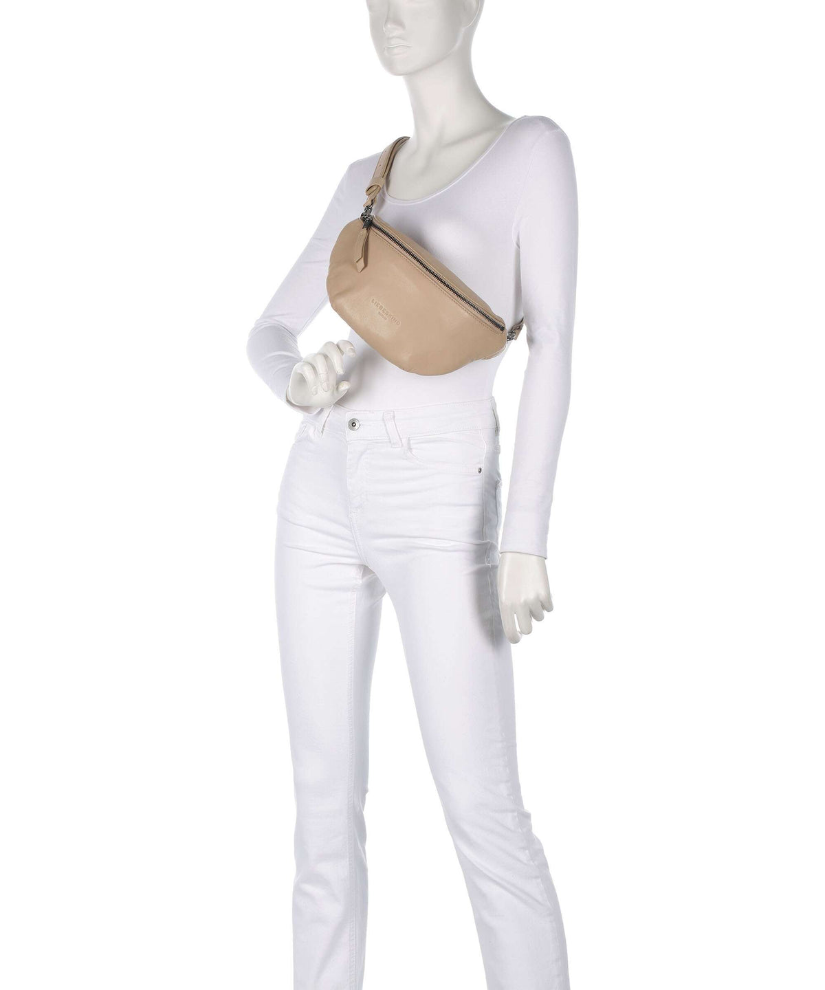 Liebeskind Tavia Sheep Natural Fanny pack sand castle