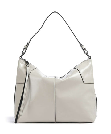 Liebeskind Mila Lack Distressed M Hobo väska milk