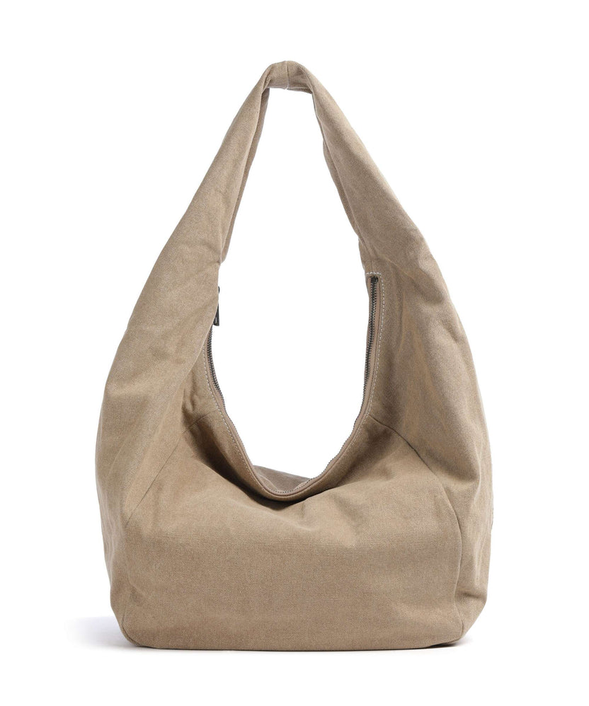 Liebeskind Farrah Denim L Hobo bag beige