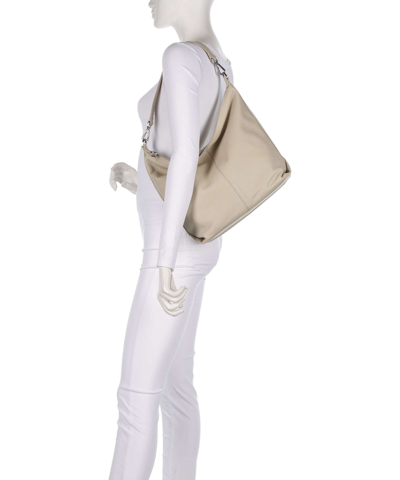 Liebeskind Paris Small Pebble M Hobo bag milk