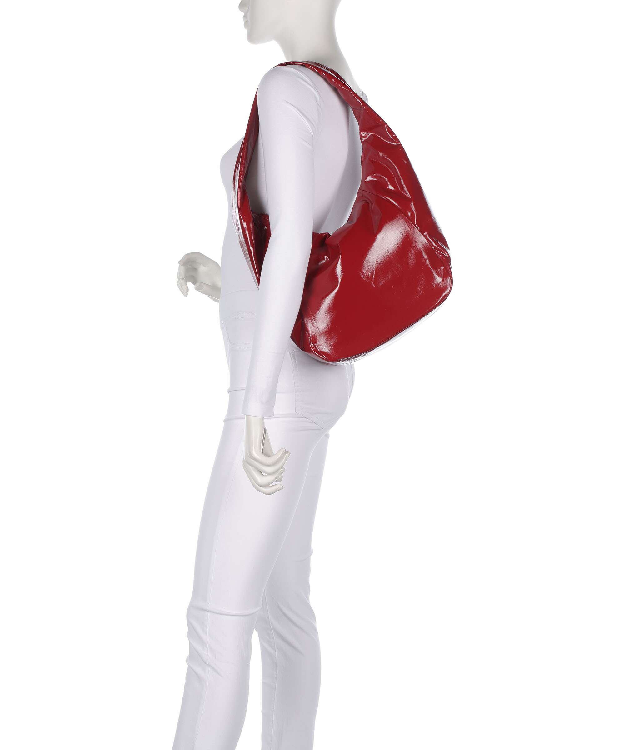 Liebeskind Farrah Rain M Hobo bag true red