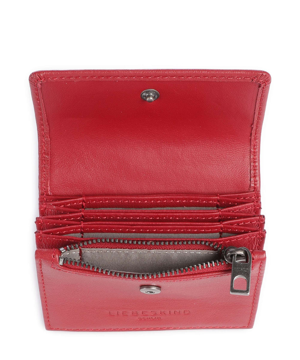 Liebeskind Akkordeon Soft Nappa S Wallet true red