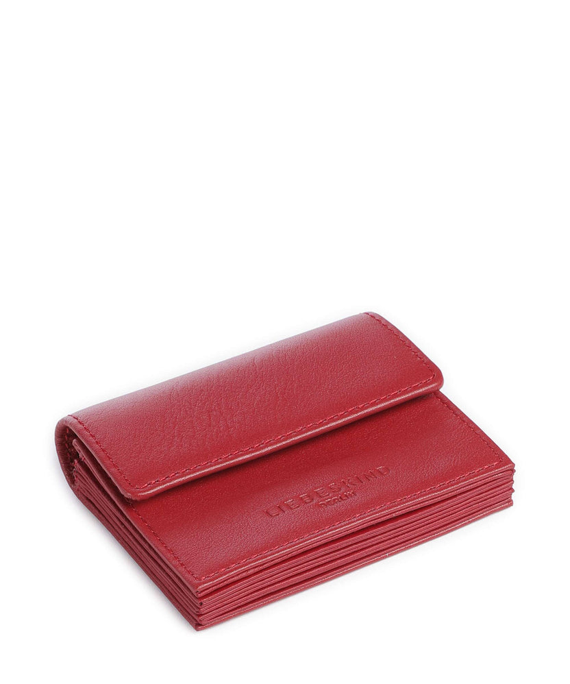 Liebeskind Akkordeon Soft Nappa S RFID Wallet true red