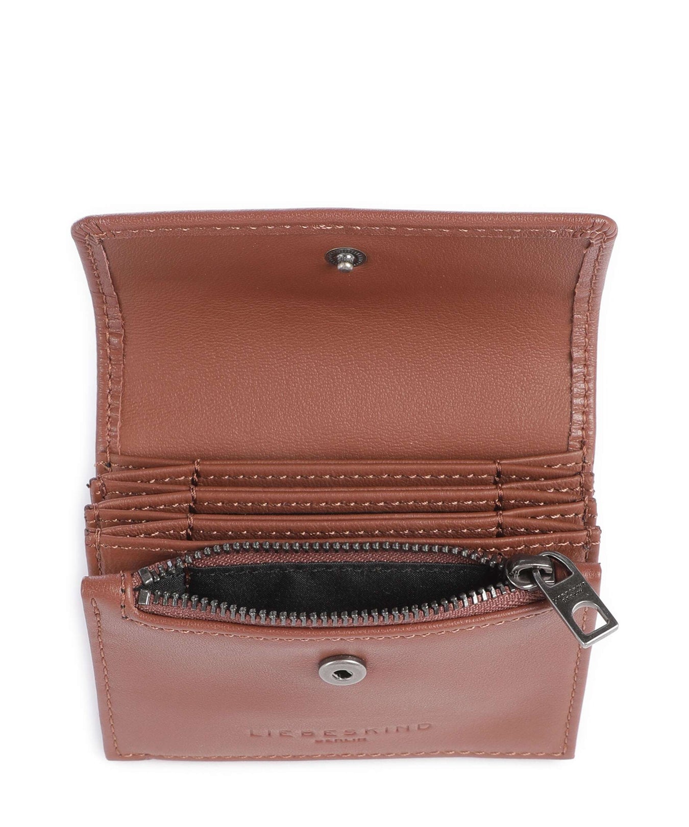 Liebeskind Akkordeon Soft Nappa S RFID Wallet russet