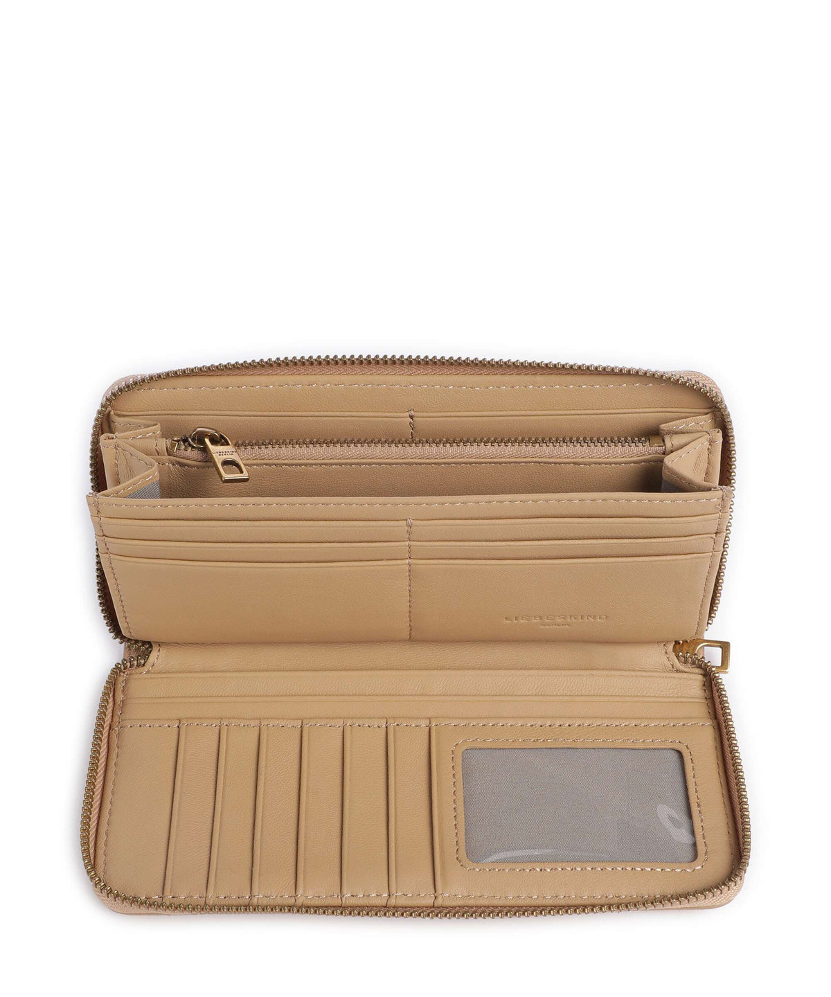 Liebeskind Gigi Suede L RFID Wallet beige