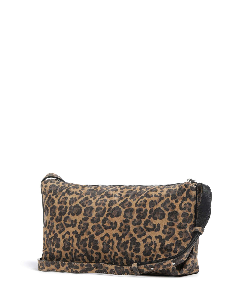 Liebeskind Elvira Suede Leo M Shoulder bag beige