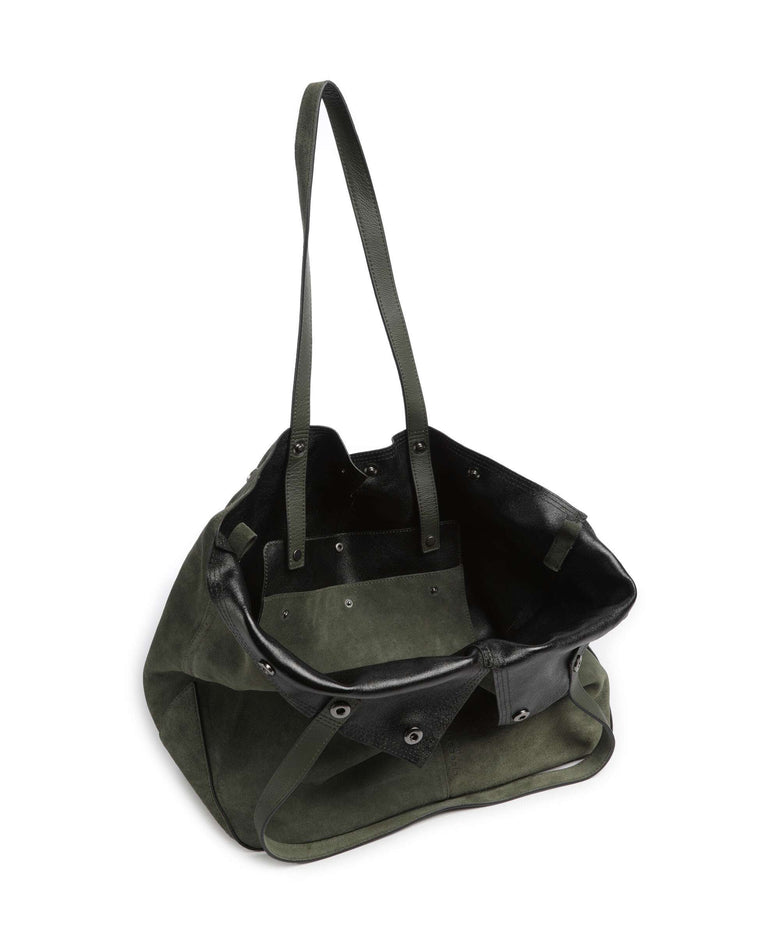 Liebeskind Rive Suede L Tote bag forest