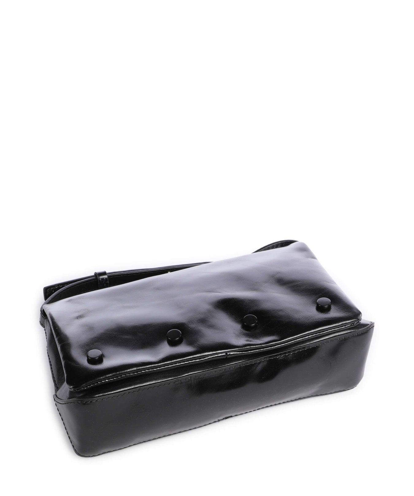 Liebeskind Rive Paper Touch Crinkle S Crossbody bag black