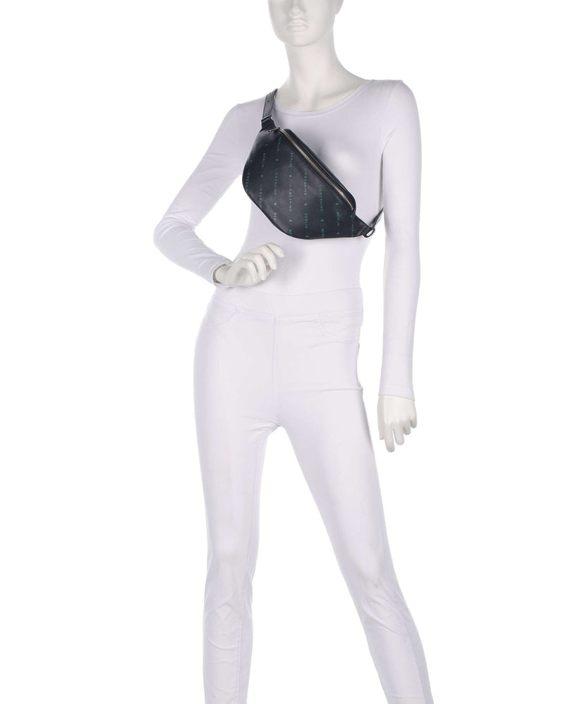 Liebeskind Monogram Soft Nappa M Fanny pack dress blues