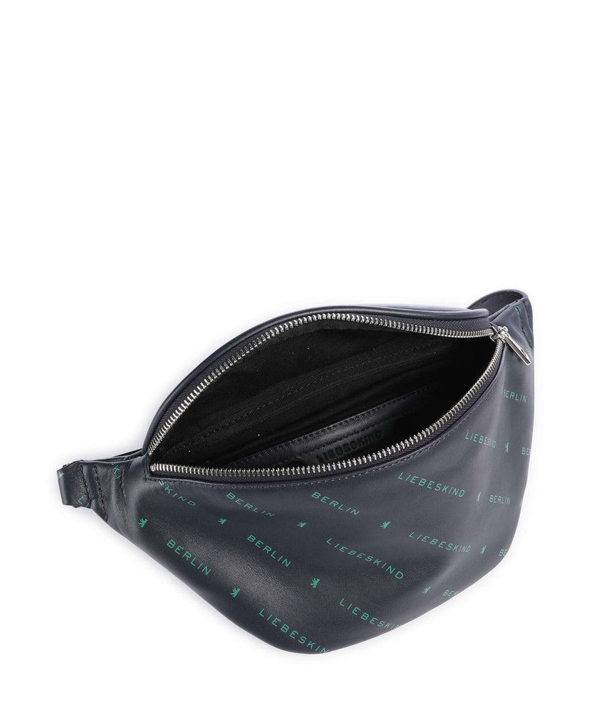 Liebeskind Monogram Soft Nappa M Fanny pack dress blues