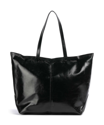 Liebeskind Rive Paper Touch Crinkle L Shoppingväska black