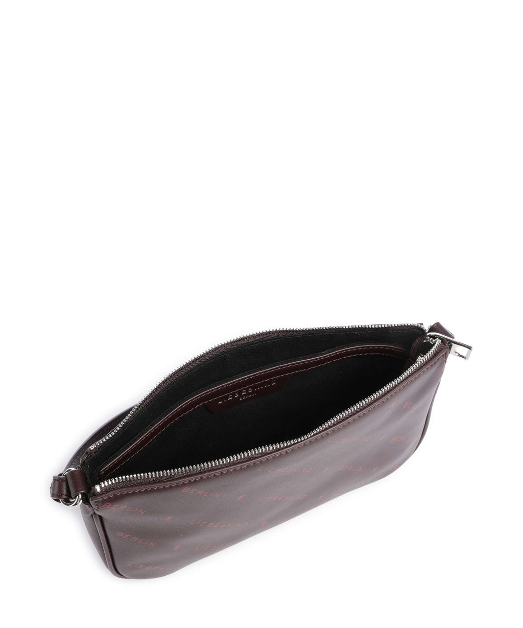 Liebeskind Monogram Soft Nappa S Shoulder bag burgundy