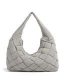 Liebeskind Bo Weaved Nylon L Hobo väska neutral grey