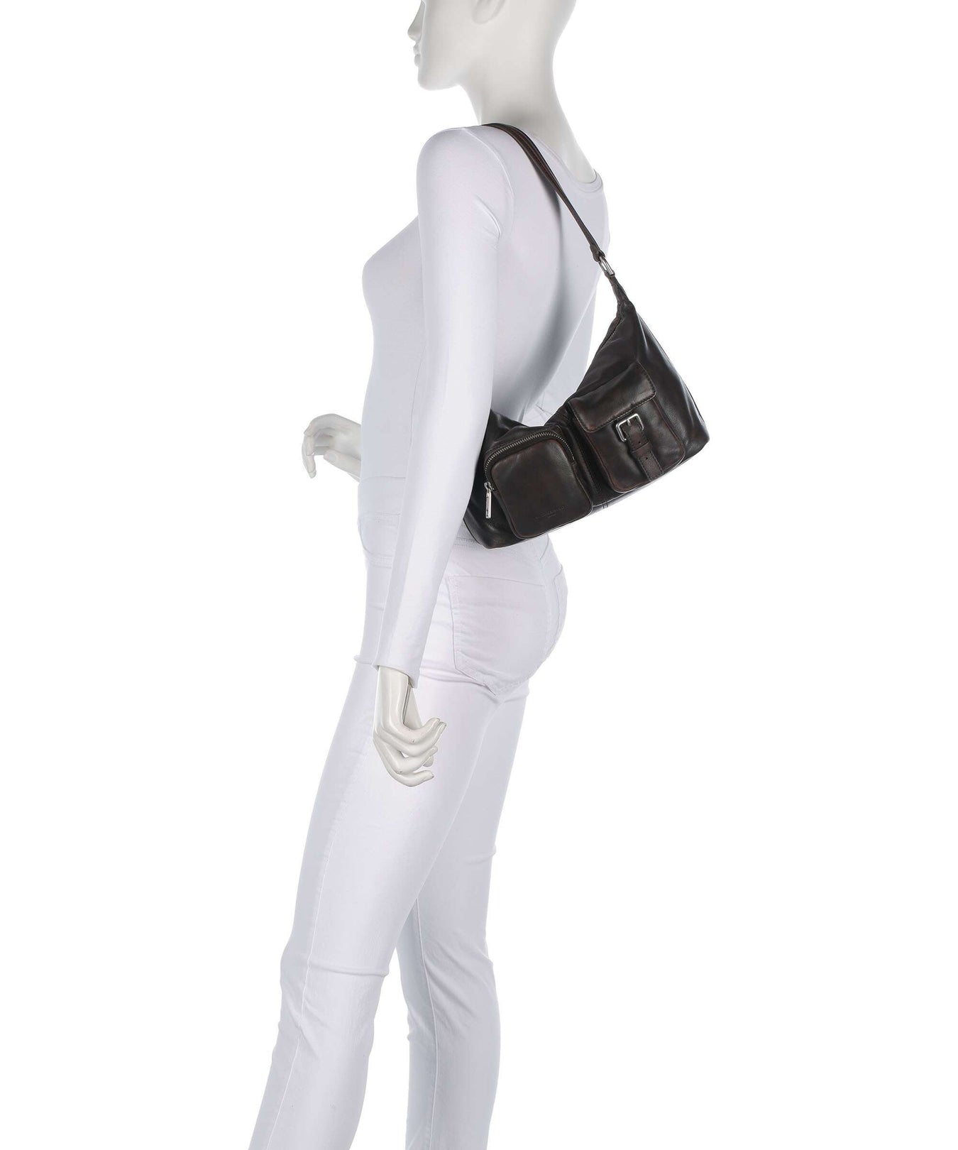 Liebeskind Andrea Lamb Snowcem S Shoulder bag roasted coconut