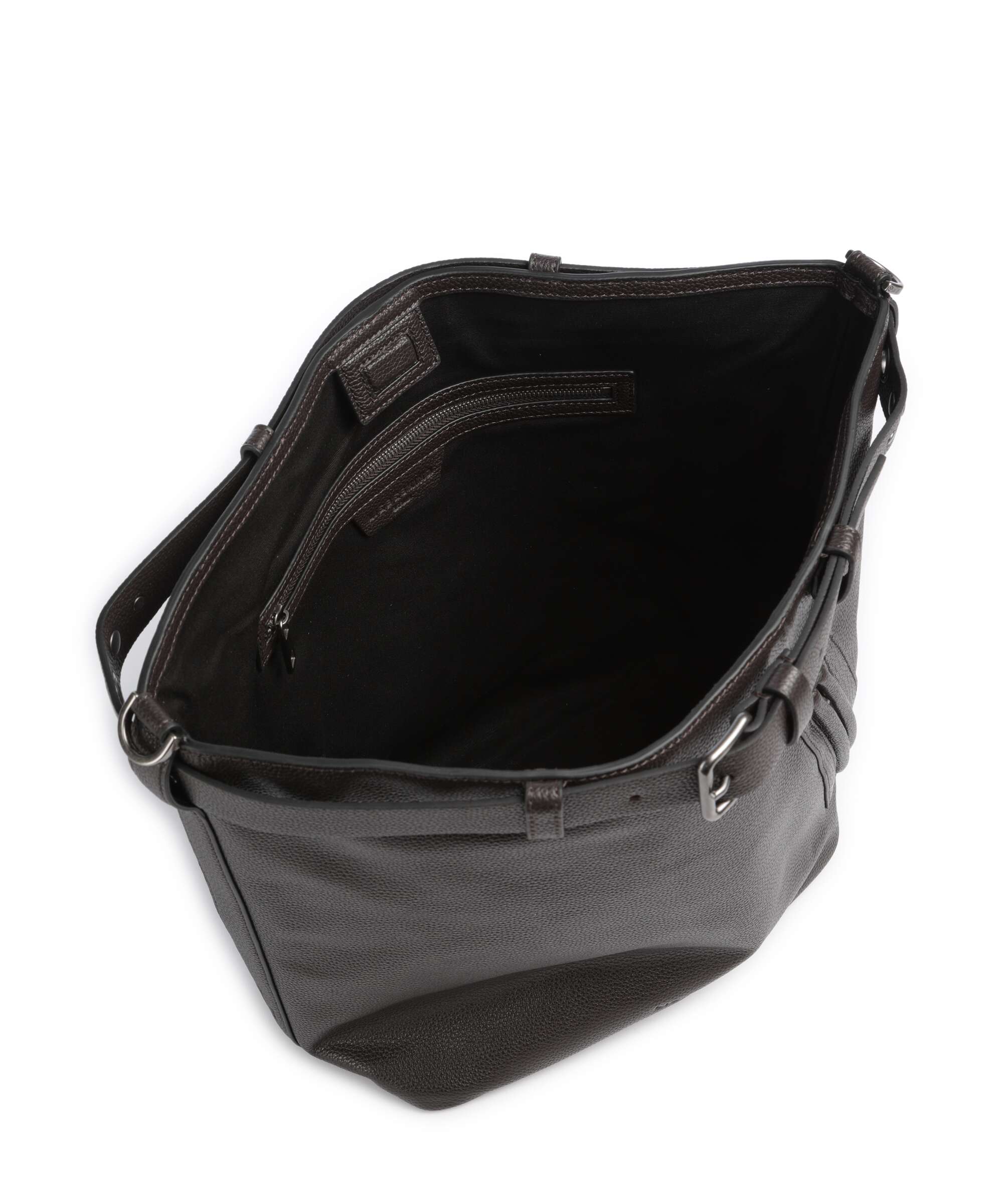 Liebeskind Zita Small Pebble L Bucket bag deep soil
