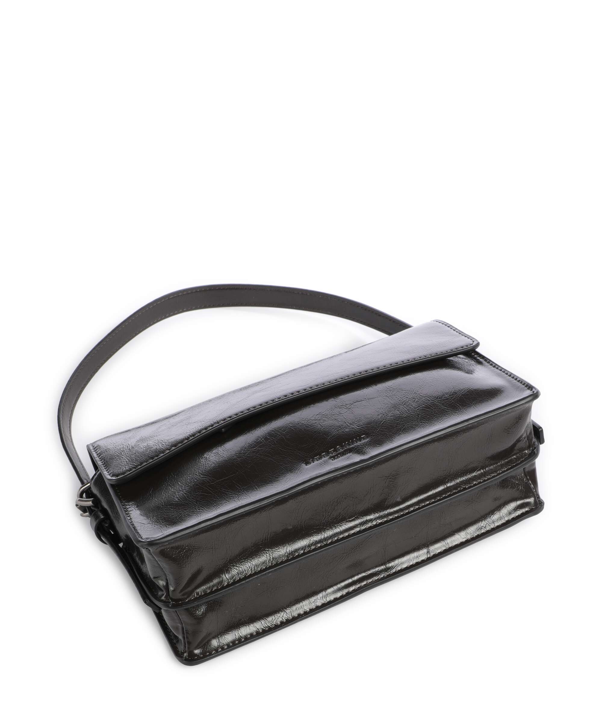 Liebeskind Audrey Recycled Lack Distressed S Shoulder bag deep soil
