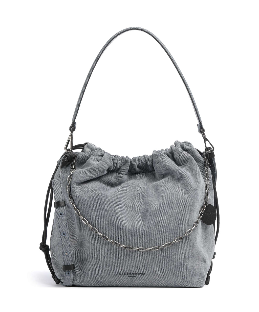 Liebeskind Lya II Denim M Bucket bag blue denim