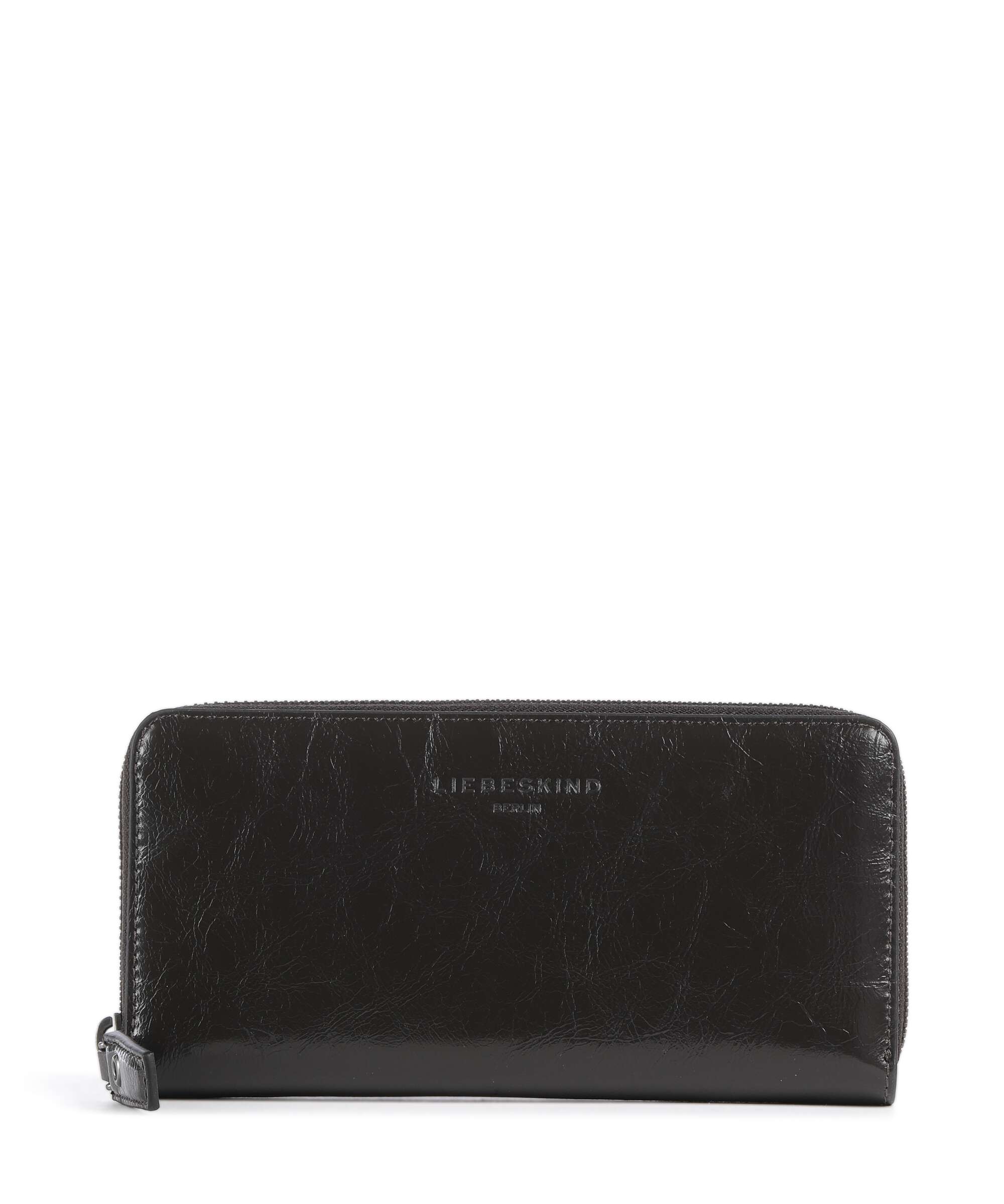 Liebeskind Sally Audrey Recycled Lack Distressed Wallet deep soil