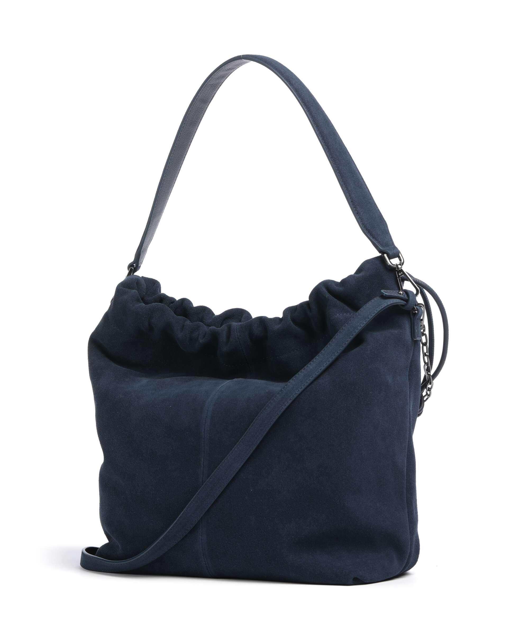 Liebeskind Lya II Hydro Suede M Bucket bag peacoat