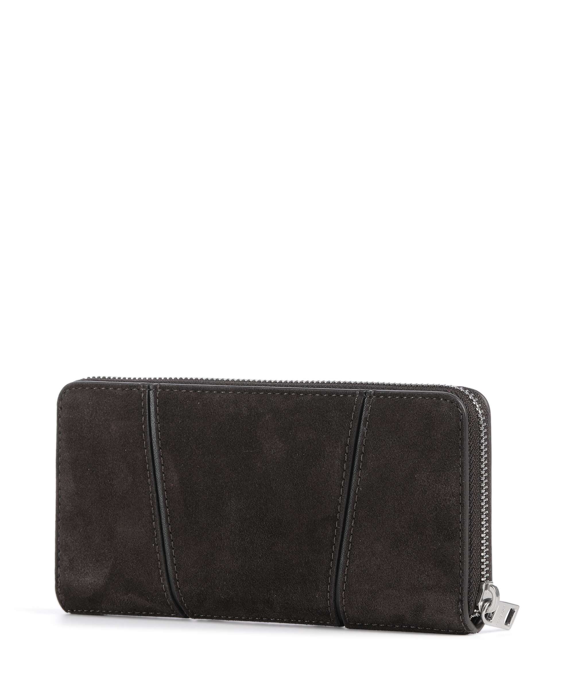 Liebeskind Una Gigi Recycled Suede L Wallet deep soil