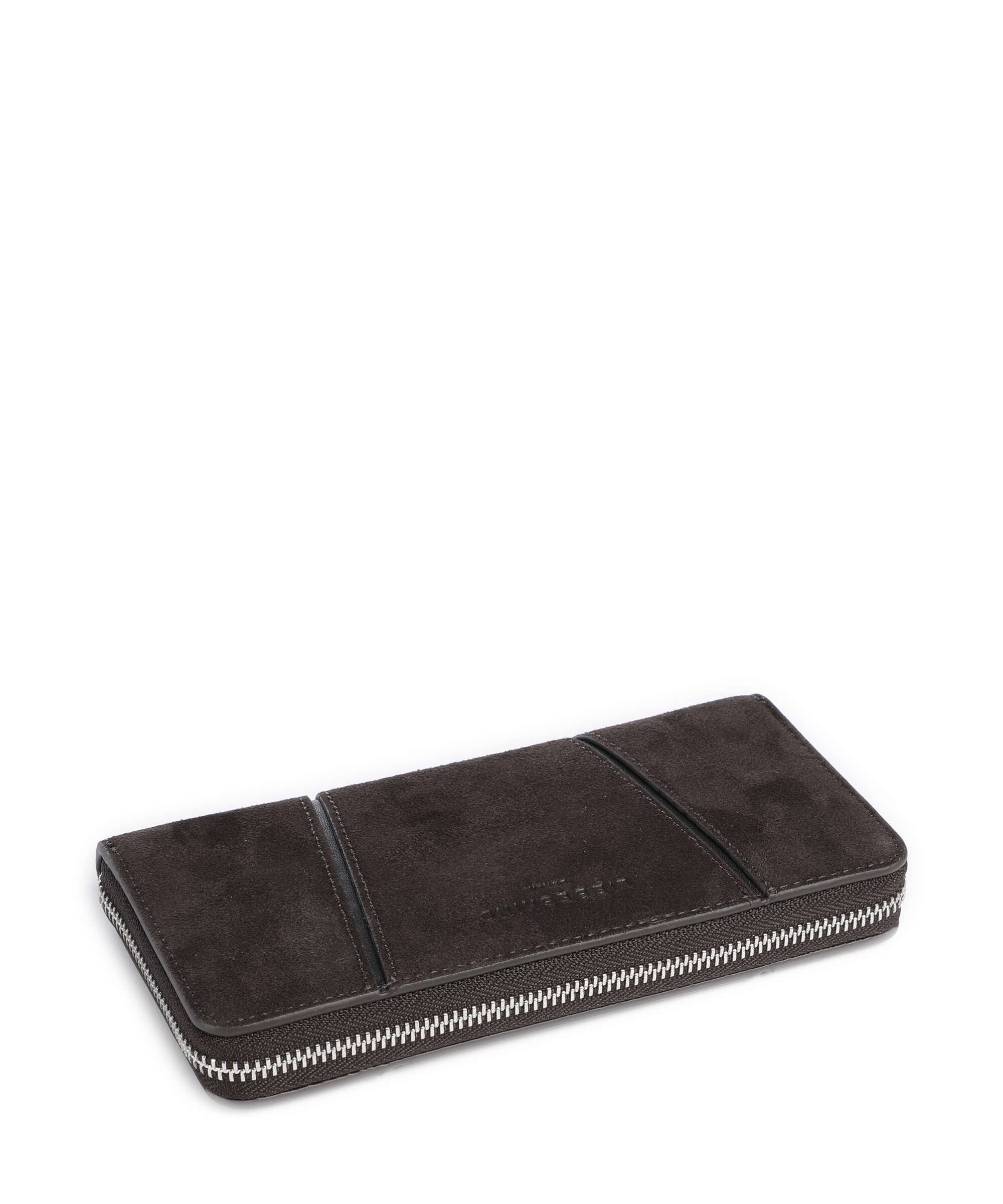 Liebeskind Una Gigi Recycled Suede L Wallet deep soil