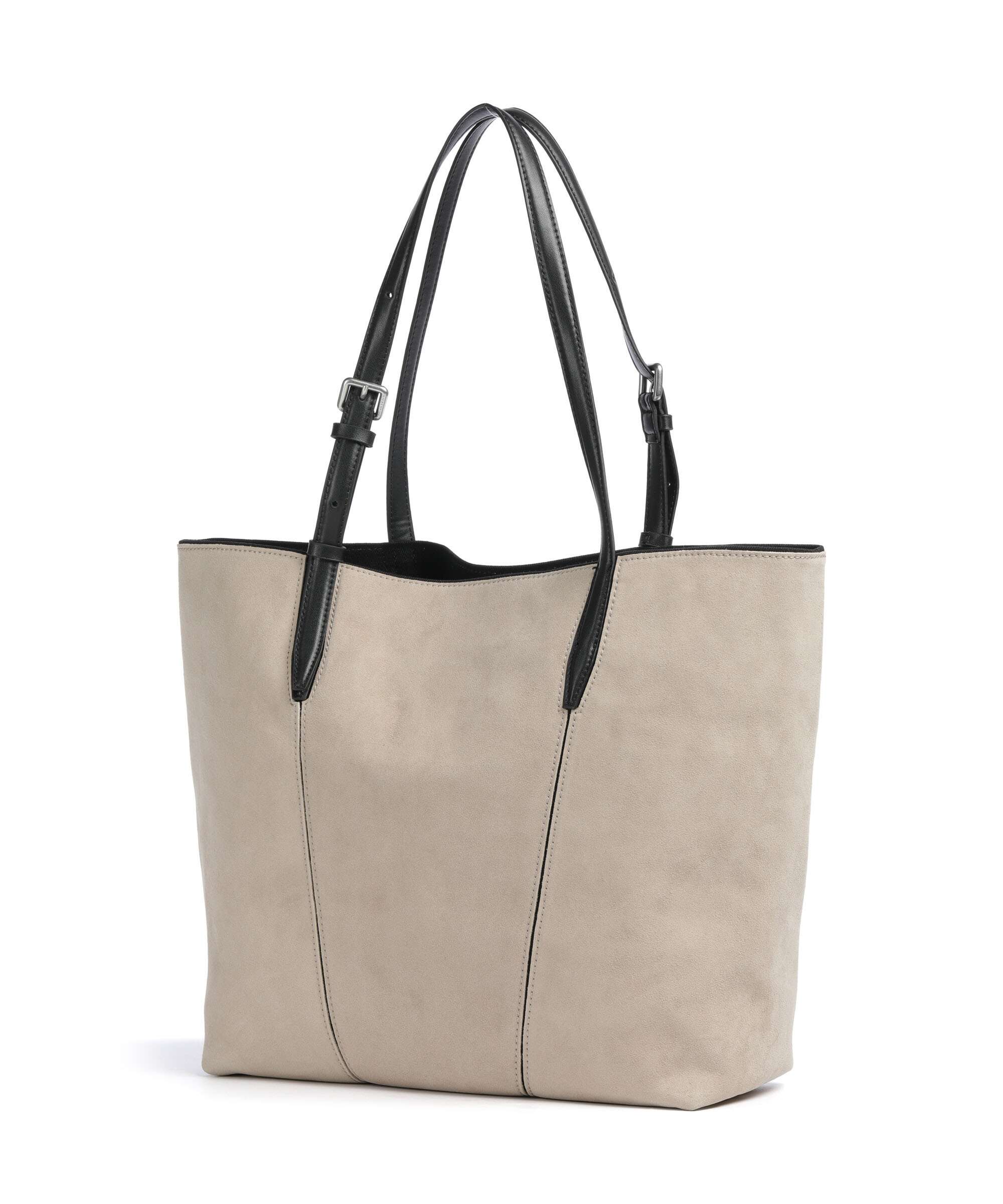 Liebeskind Una Recycled Suede M Tote bag beige