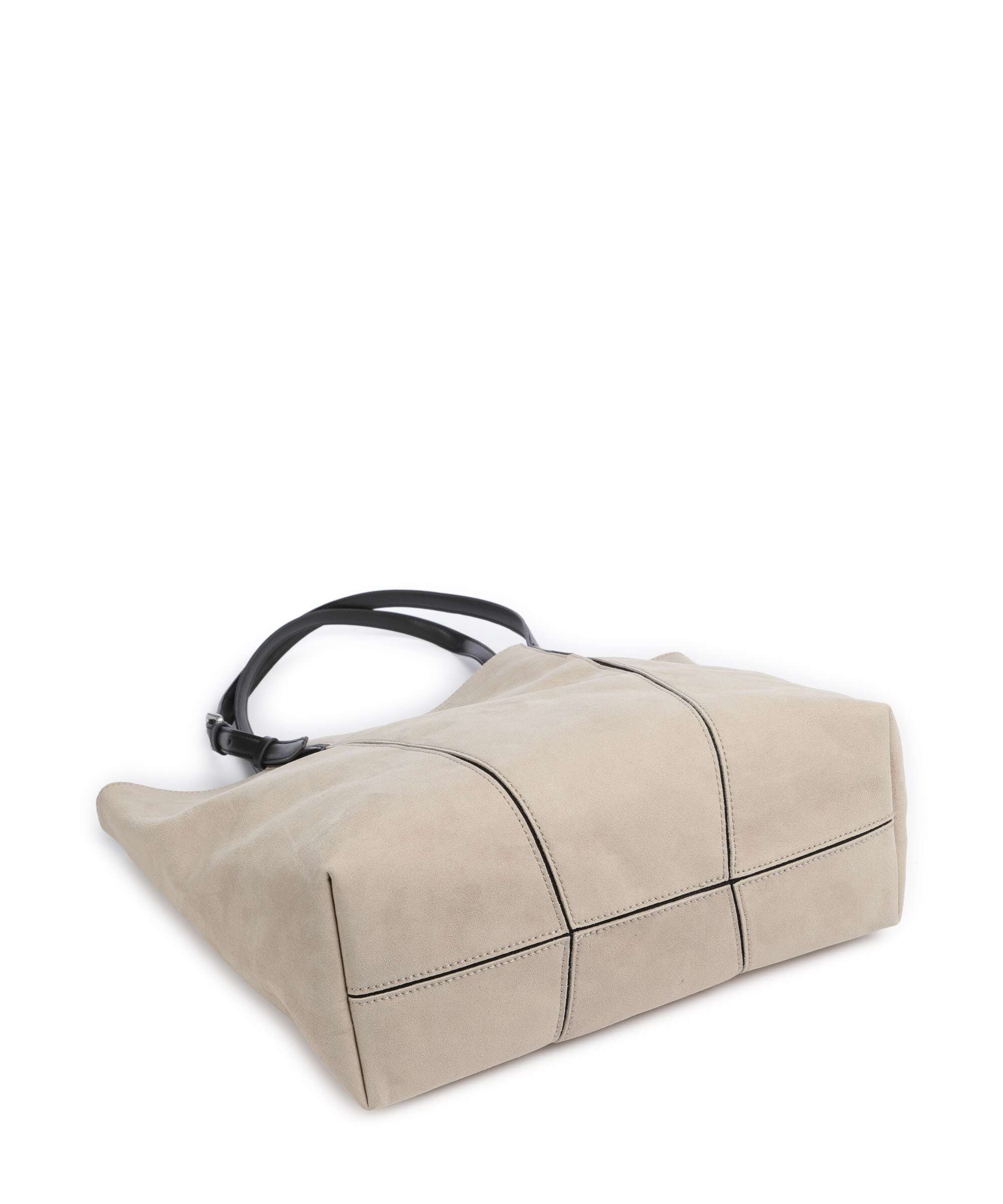 Liebeskind Una Recycled Suede M Tote bag beige