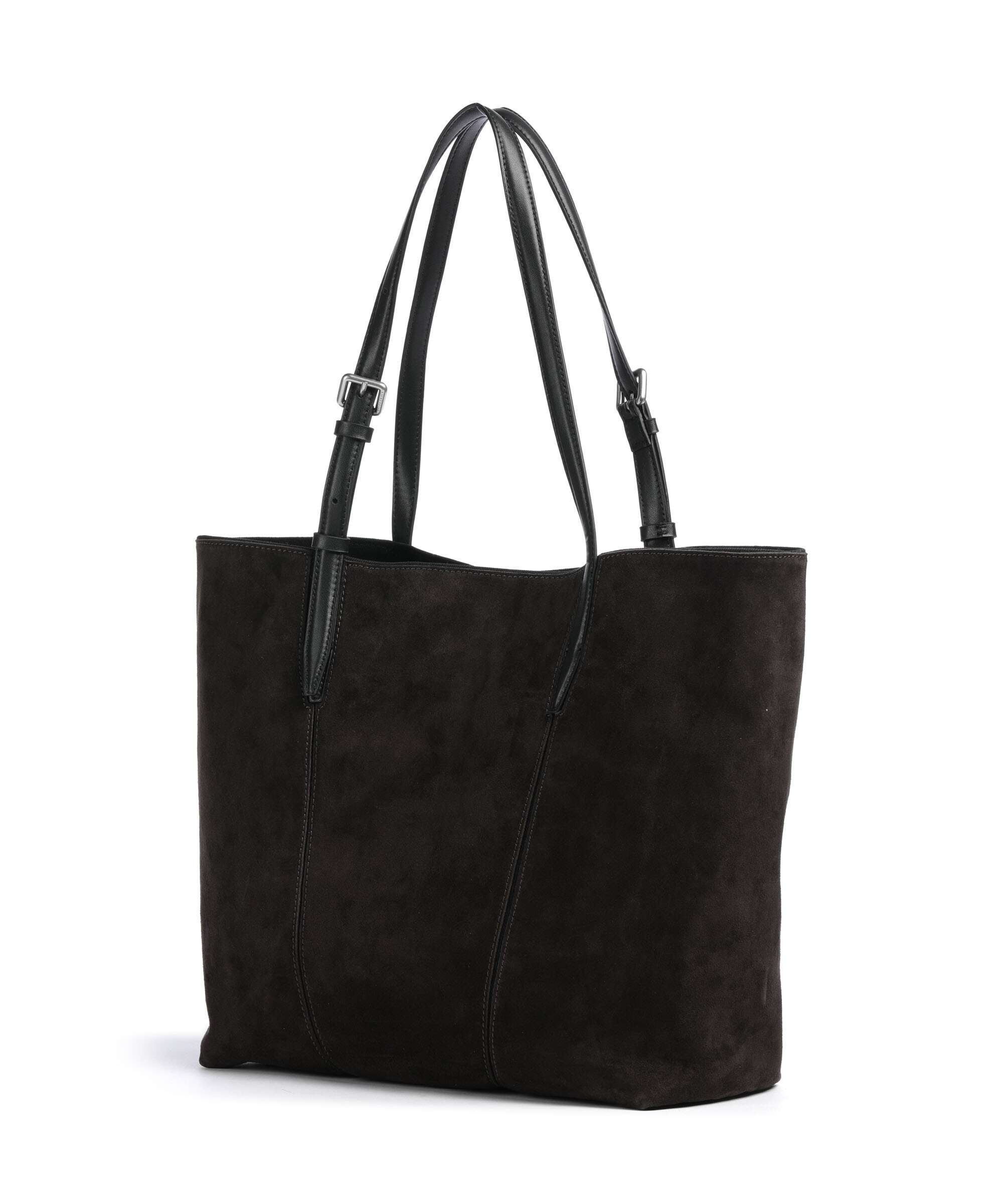 Liebeskind Una Recycled Suede M Tote bag deep soil