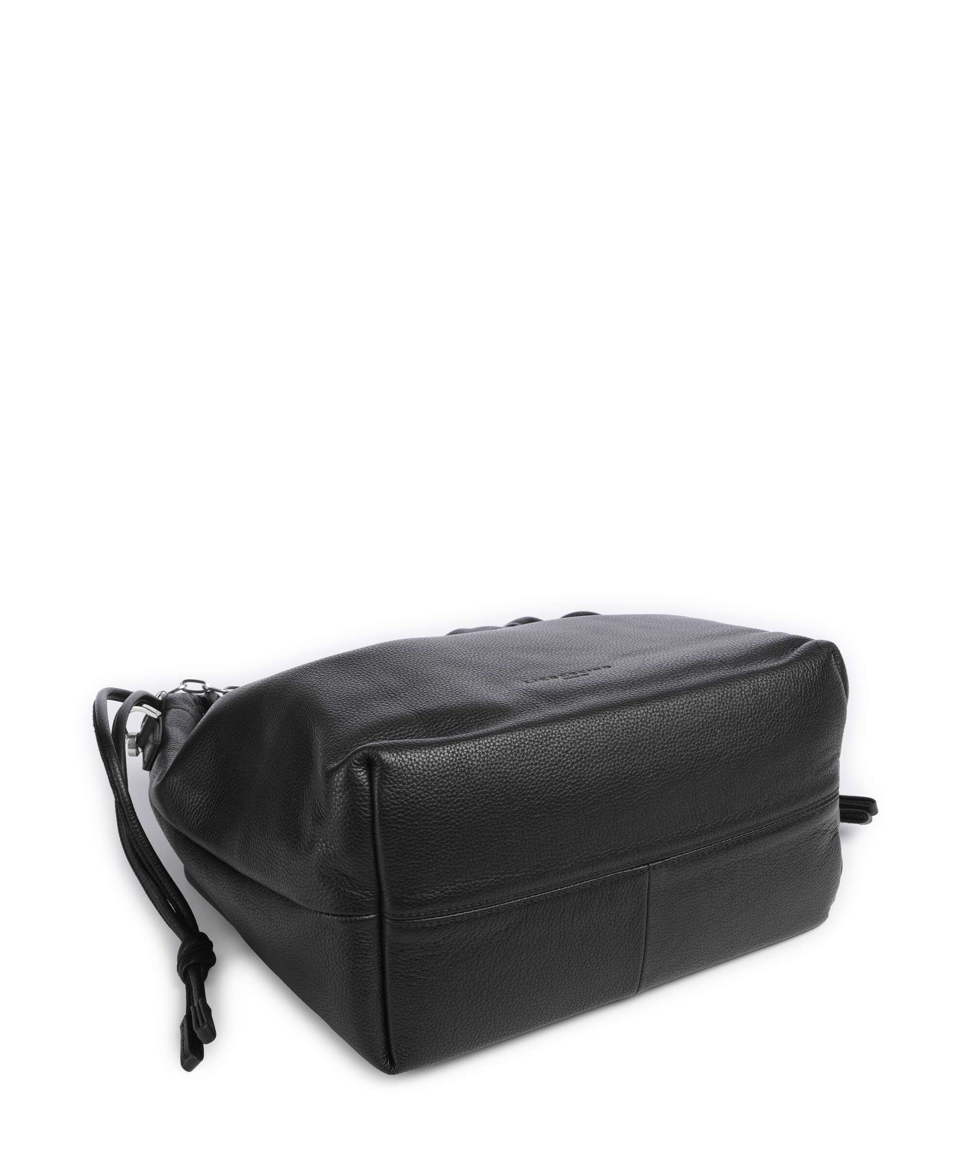 Liebeskind Lya II Small Pebble M Bucket bag black