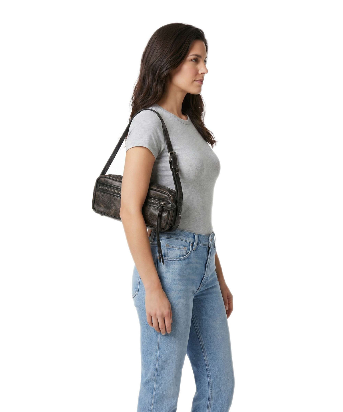 Liebeskind Juno Vintage PU S Shoulder bag deep soil