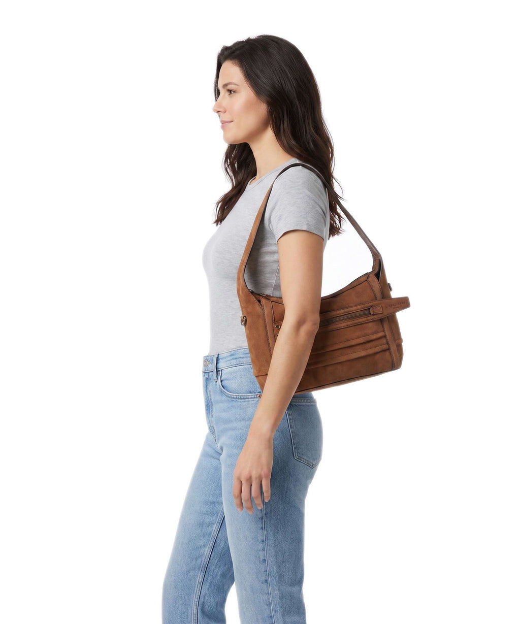 Liebeskind Delia Suede S Shoulder bag brown