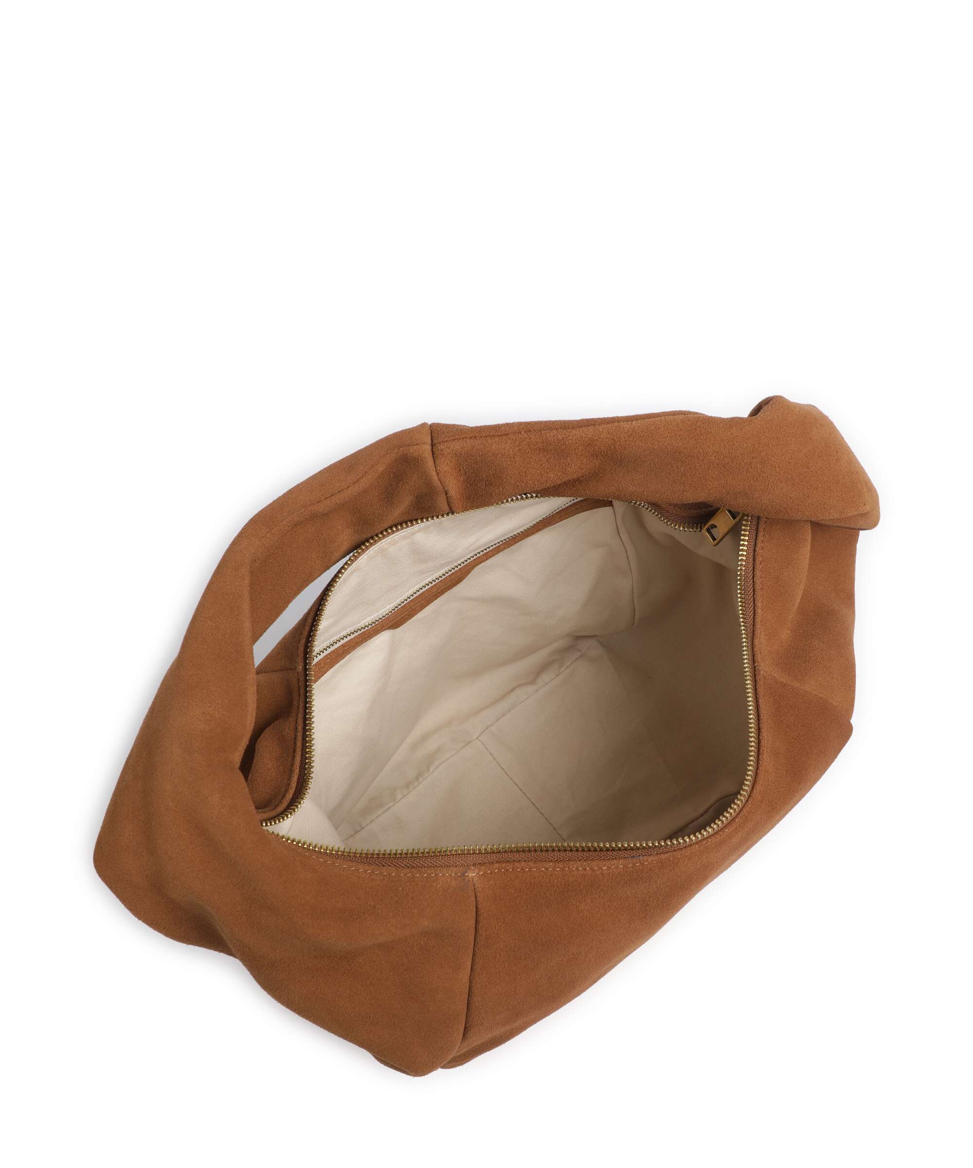 Liebeskind Farrah II Hydro Suede M Hobo bag brown