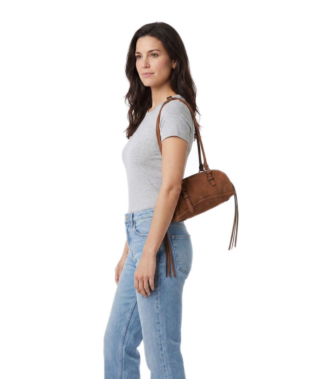 Liebeskind Capri Suede S Shoulder bag brown