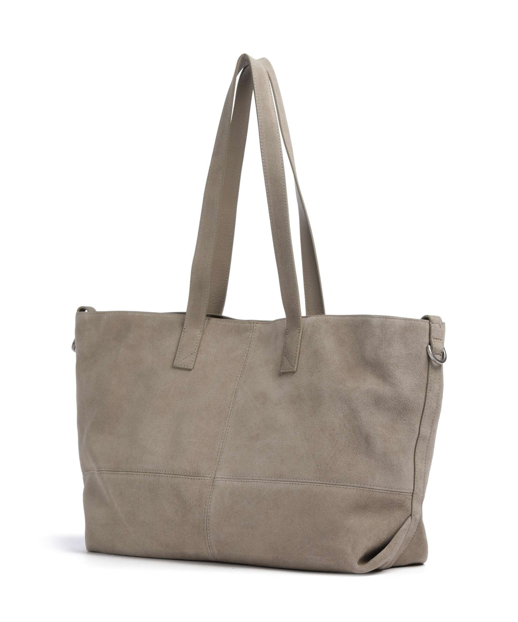 Liebeskind Ariel Hydro Suede Tote bag neutral grey