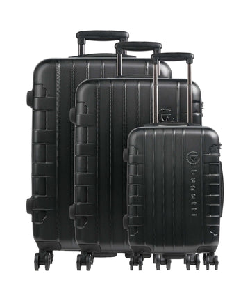 Bugatti Galatea Resväska set (4 hjul) schwarz