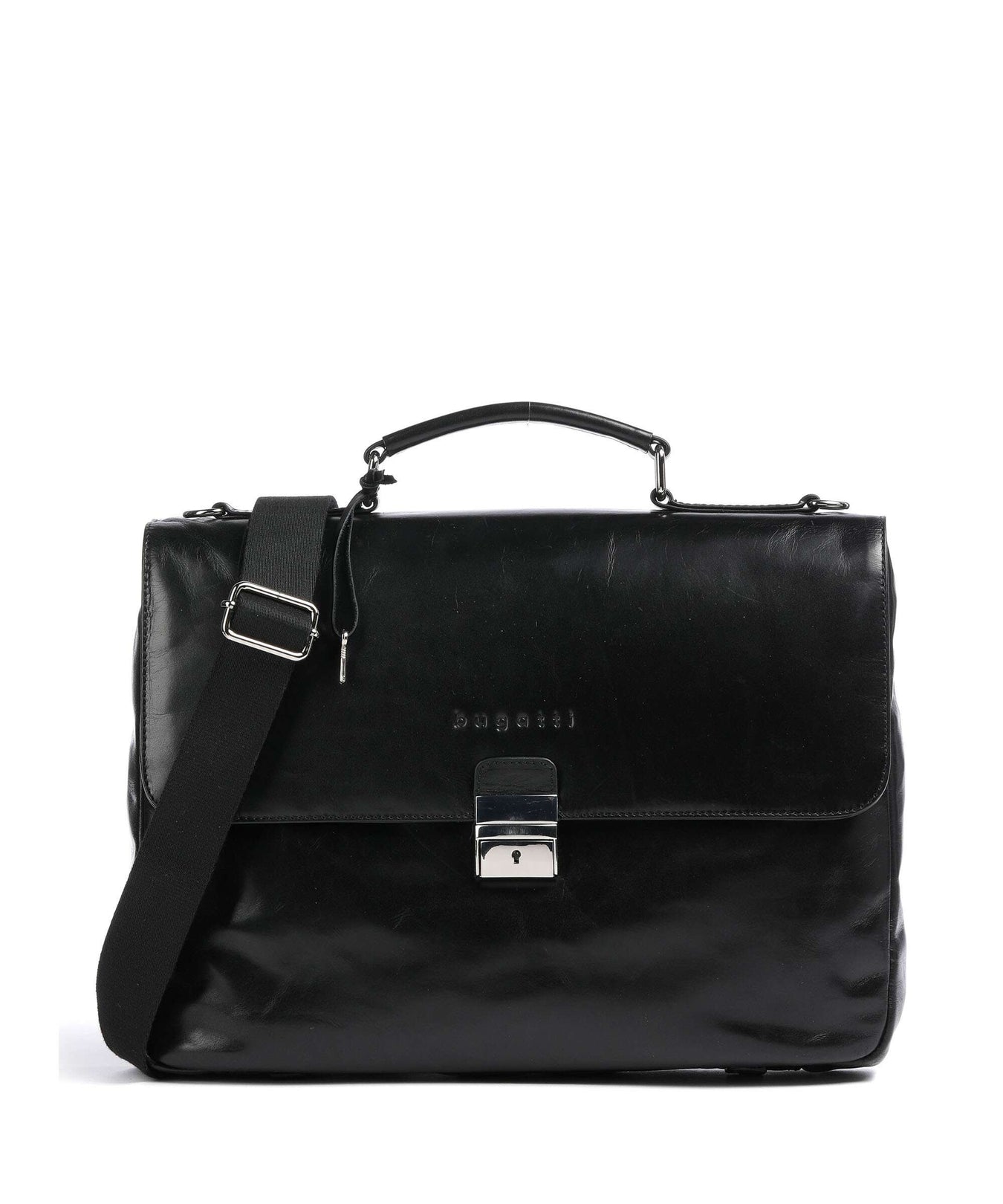Bugatti Romano Briefcase schwarz