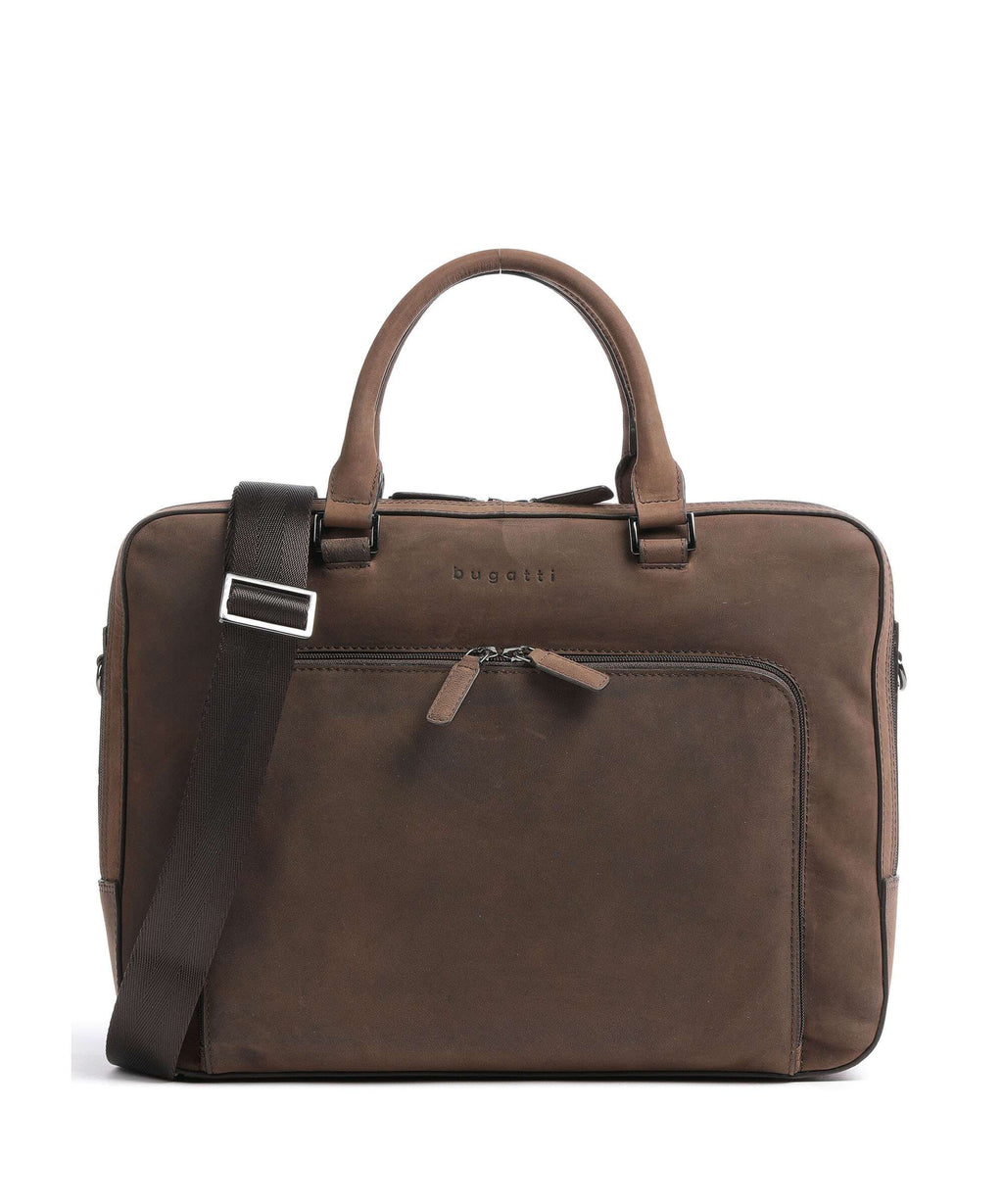 Bugatti Luca Briefcase brown
