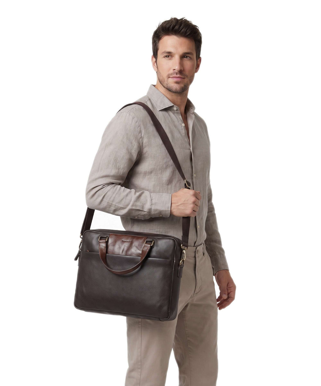 Bugatti Ryan Briefcase brown