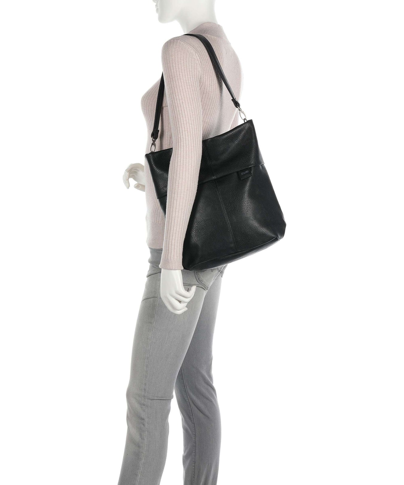 Zwei Mademoiselle.M M12 Hobo bag noir