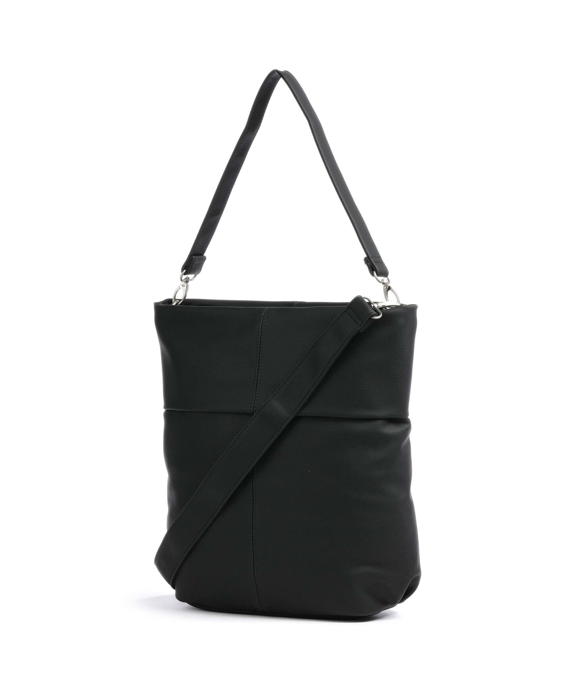 Zwei Mademoiselle.M M140 Hobo bag nubuk black