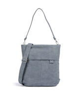 Zwei Mademoiselle.M M12 Hobo väska nubuk sky
