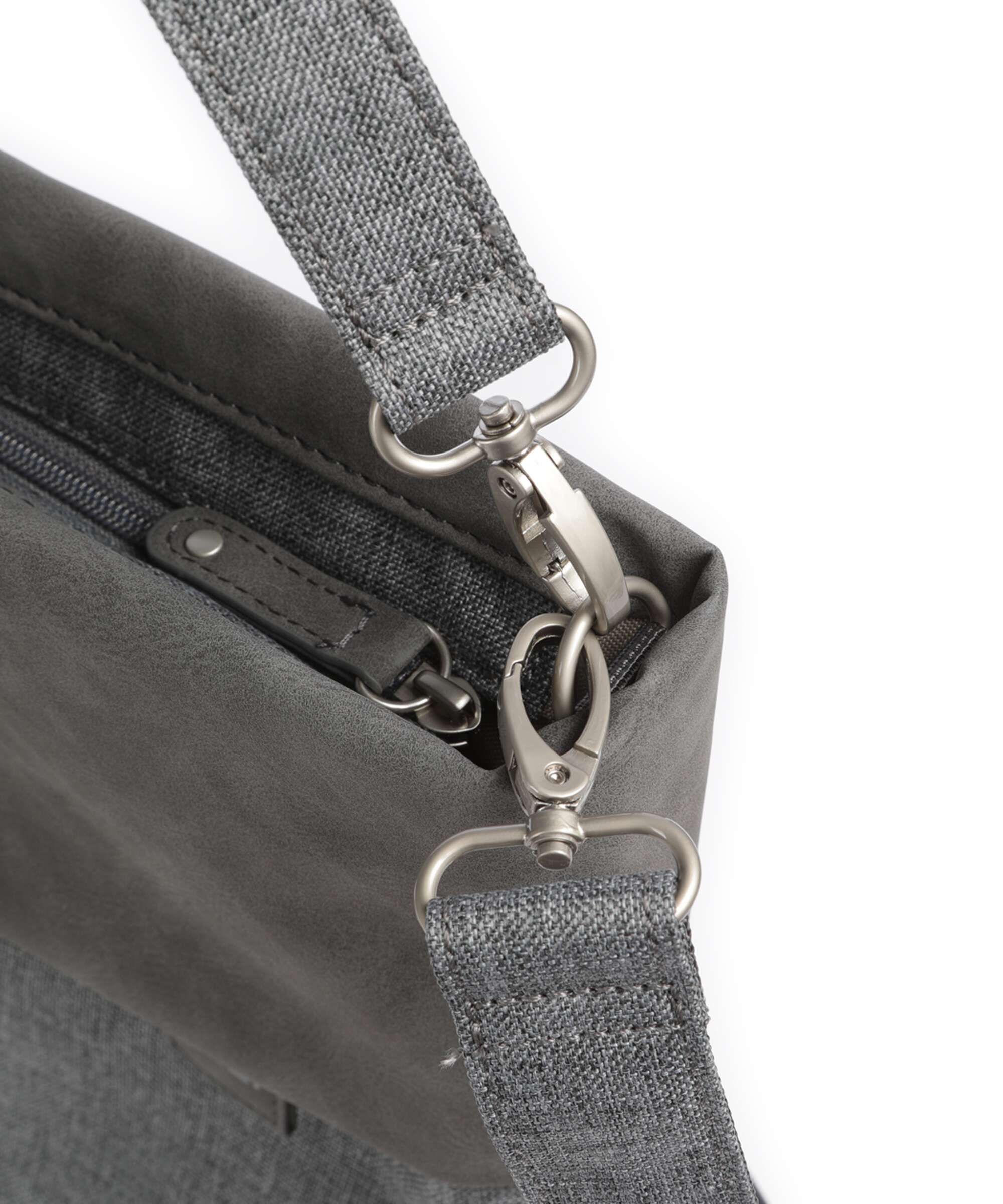 Zwei Olli OT12 Hobo bag grey