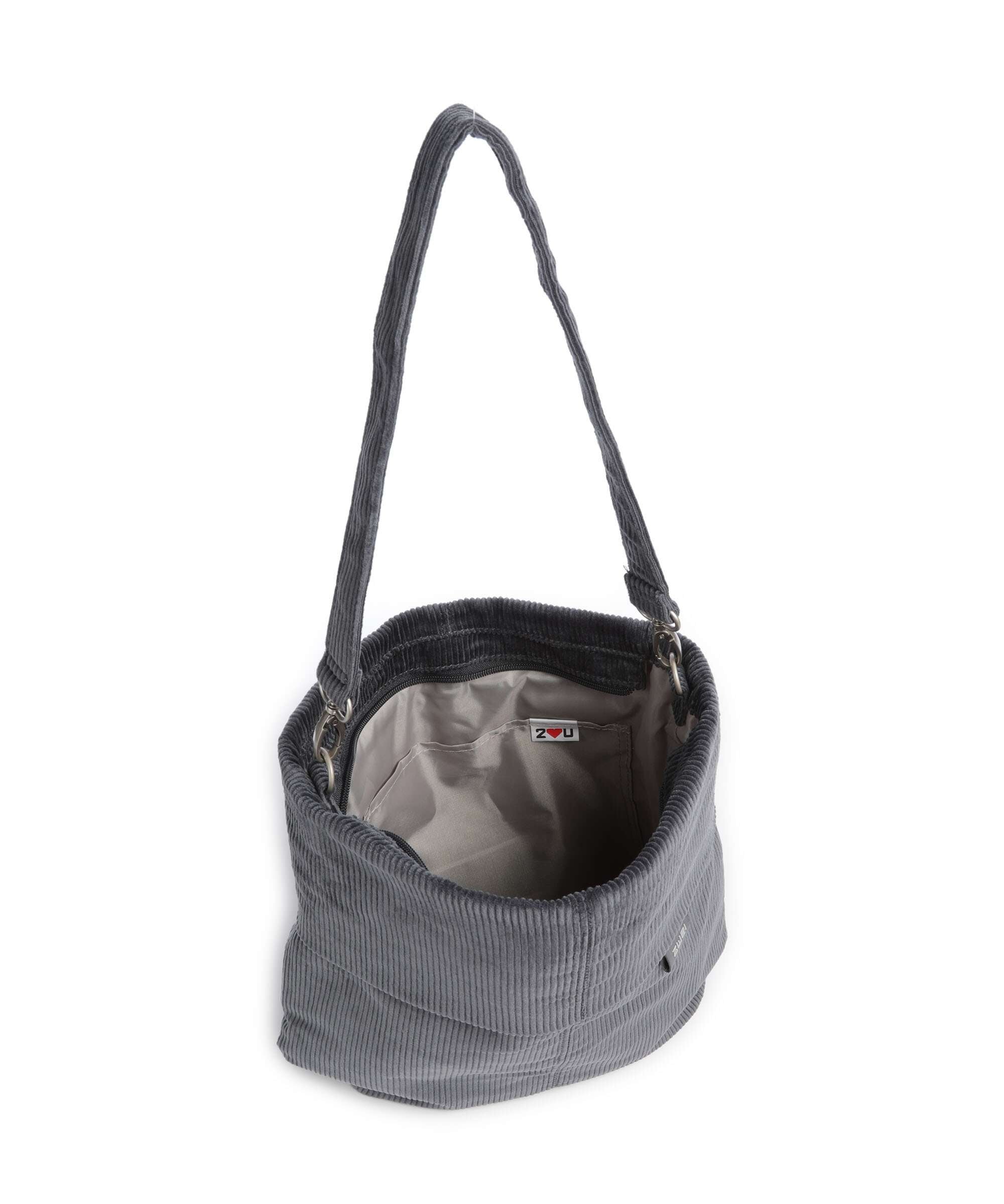 Zwei Mademoiselle.M M12 Hobo bag cord polar
