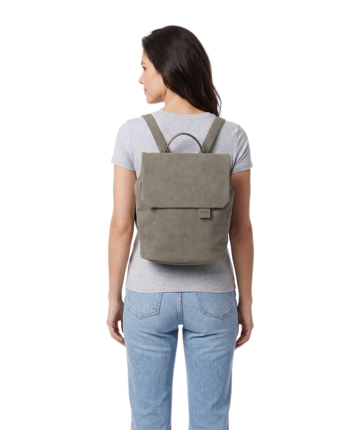 Zwei Mademoiselle.M MR8 Backpack nubuk/mud