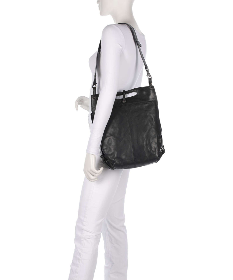 Aunts & Uncles Grandma's Luxury Club Mrs. Pancake Shoulder bag jet black