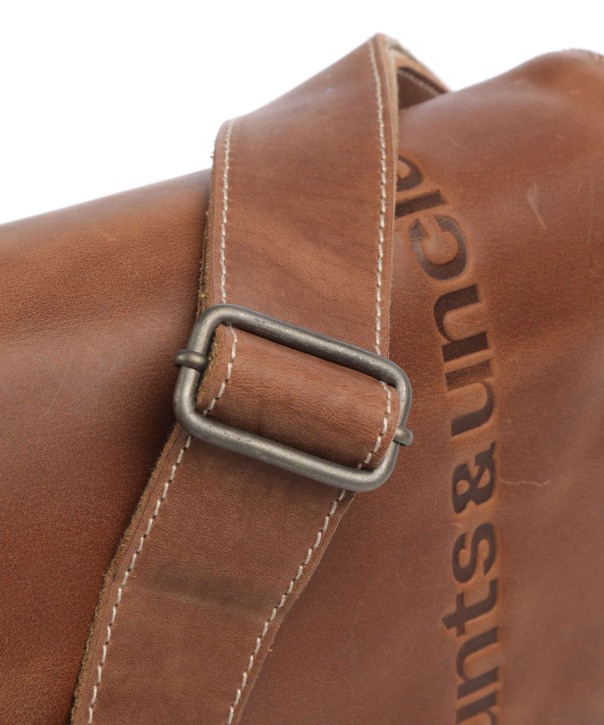Aunts & Uncles Hunter Judd Messenger bag vintage tan