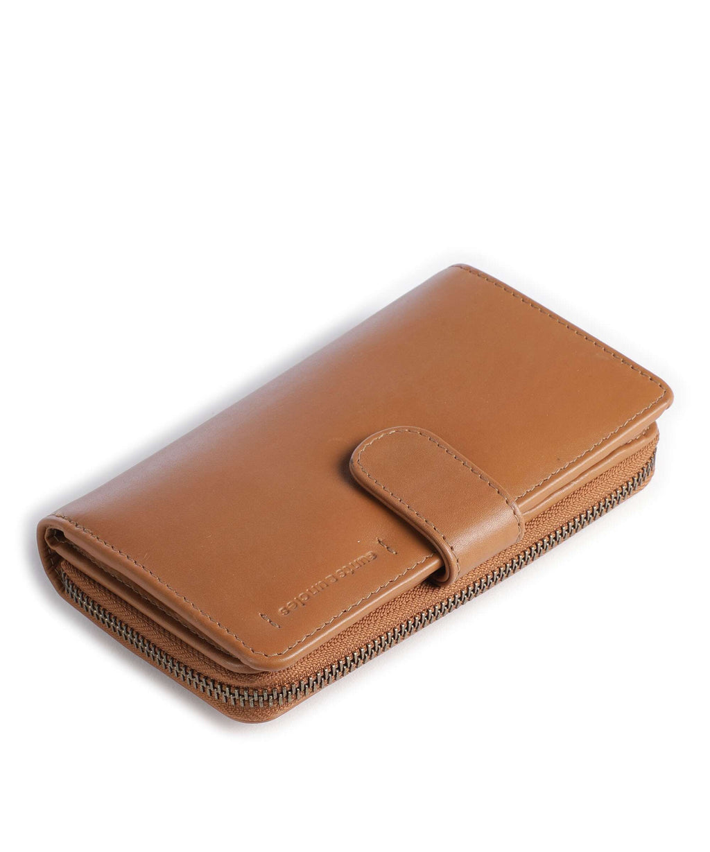 Aunts & Uncles Jamie's Orchard Cactus Pear Wallet cognac