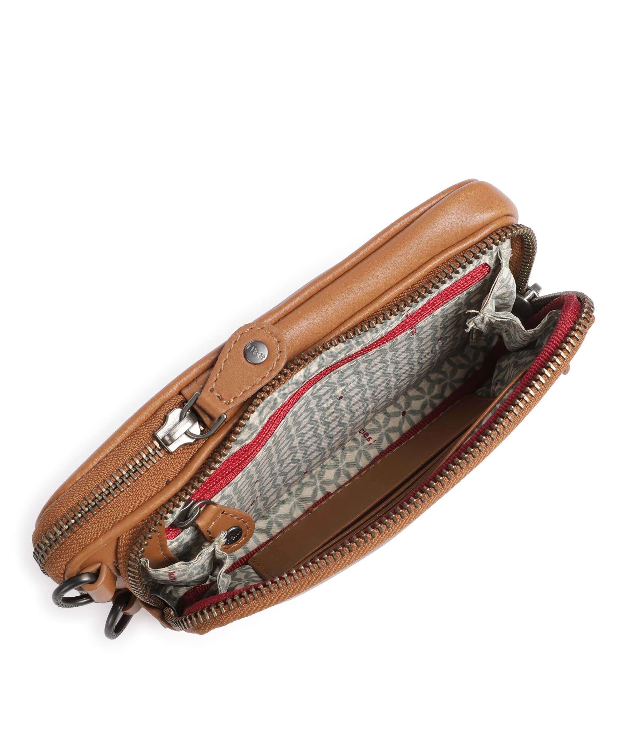 Aunts & Uncles Jamie's Orchard Prune Phone bag cognac