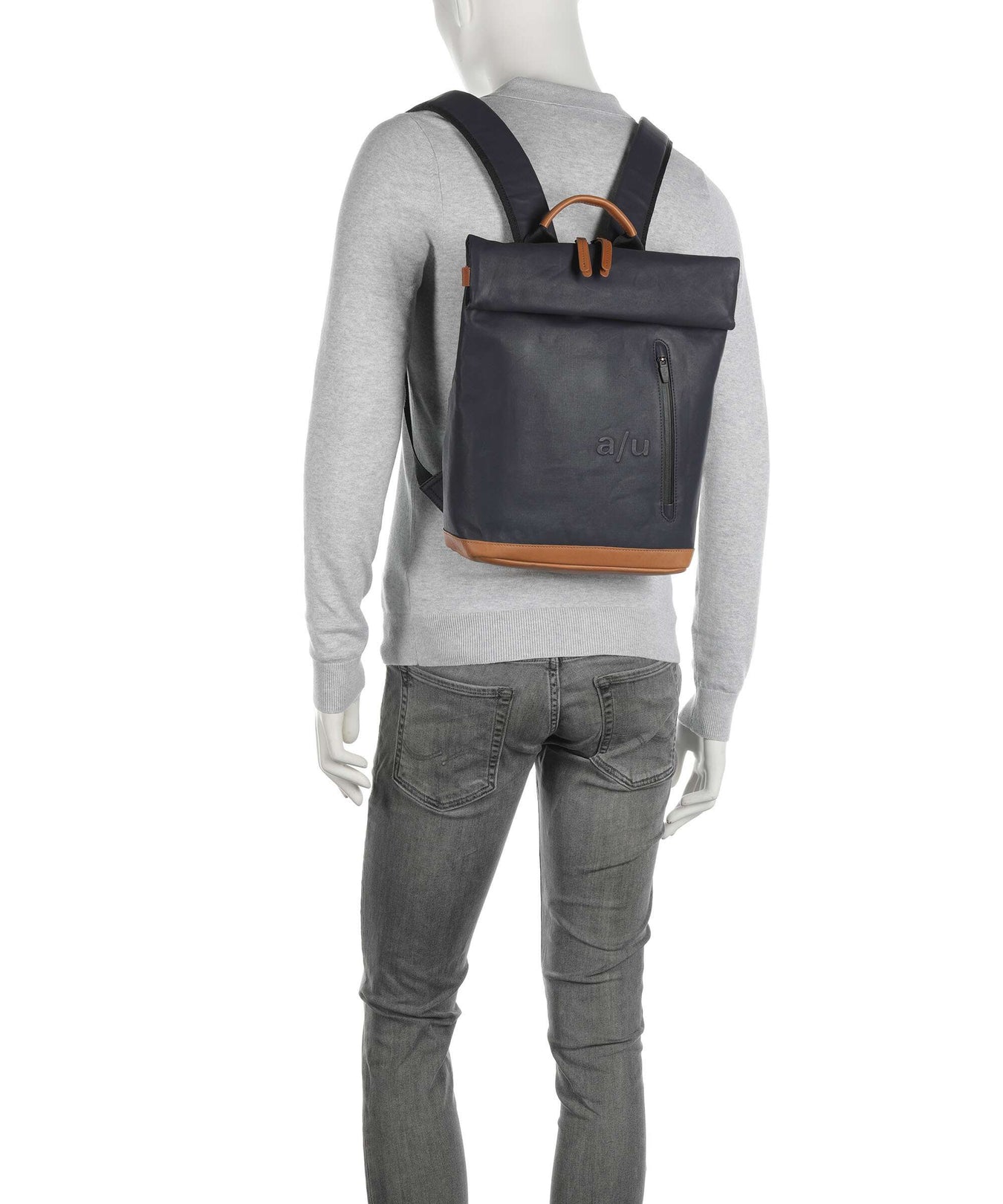 Aunts & Uncles Japan Wakayama Rolltop backpack night blue