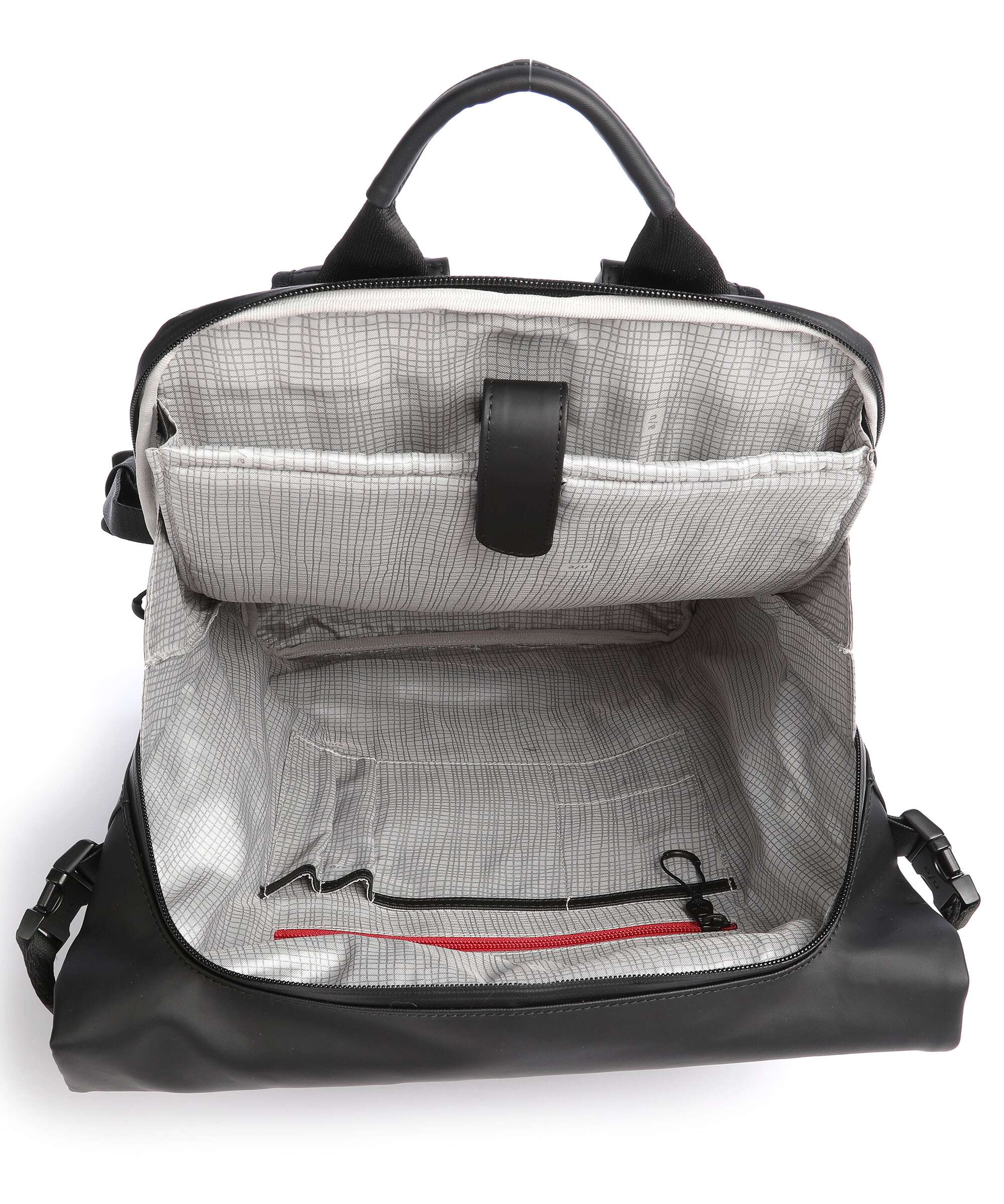 Aunts & Uncles Japan Nishi Fukui Nishi Rolltop backpack anthracite/black
